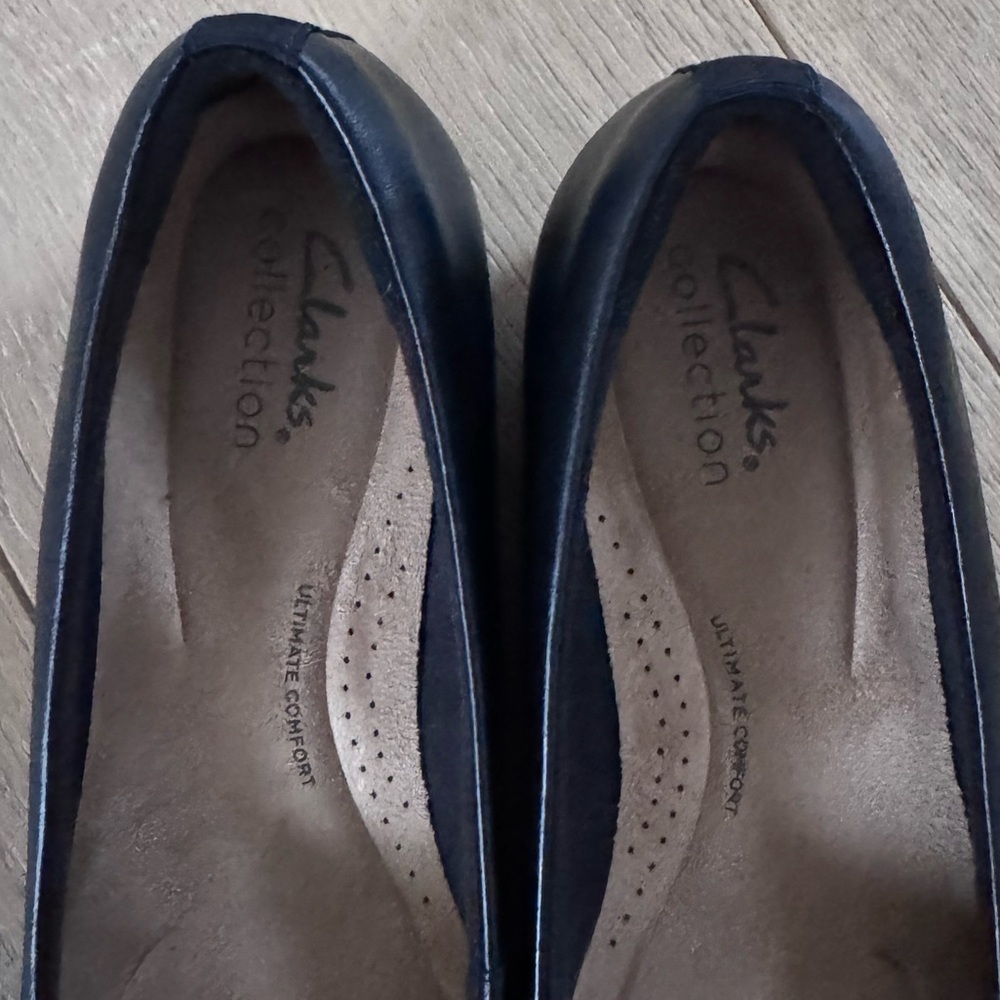 Clarks Juliet Monte Pump Black Womans 7.5 - Picture 5 of 8